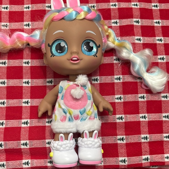 Kindi Kids Marsha Mello Bunny Dress Up Friends 10" doll. - Picture 8 of 8